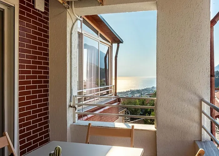 Dhermi's Icon - Penthouse 2br, 2wc - Premium Views 16 Daire