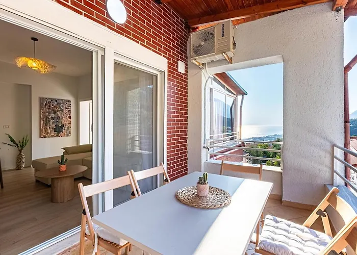 Dhermi's Icon - Penthouse 2br, 2wc - Premium Views 16 Daire Dhërmi